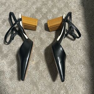 Charles and Keith kitten heels
